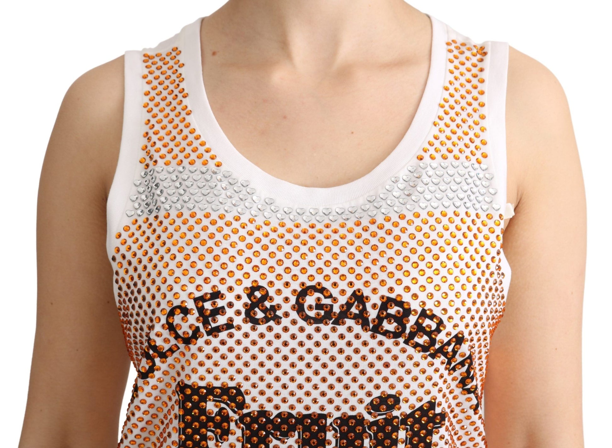 Dolce & Gabbana White Tank Tops T for Women additional view