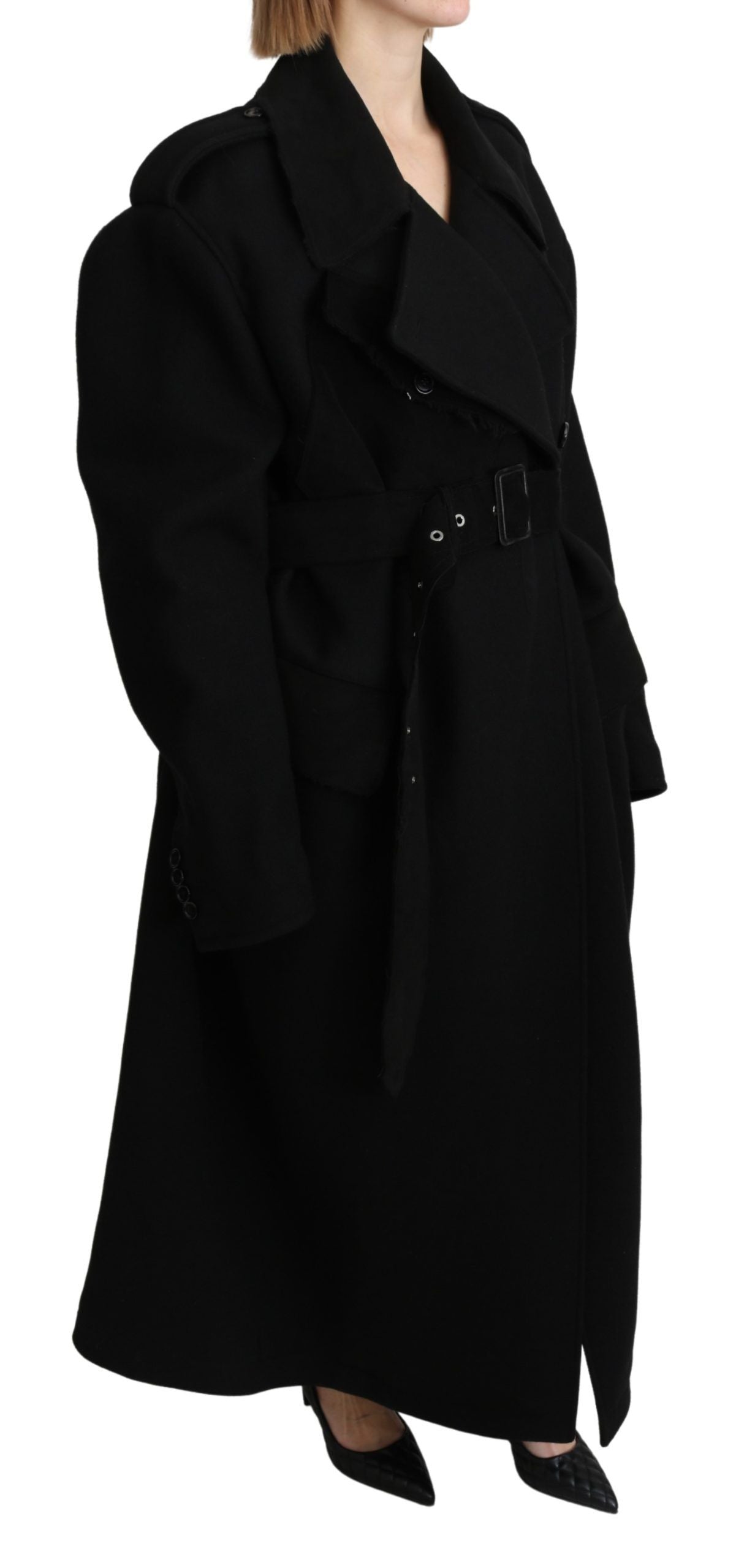 Dolce & Gabbana Black Trench Coats for Women alternate view