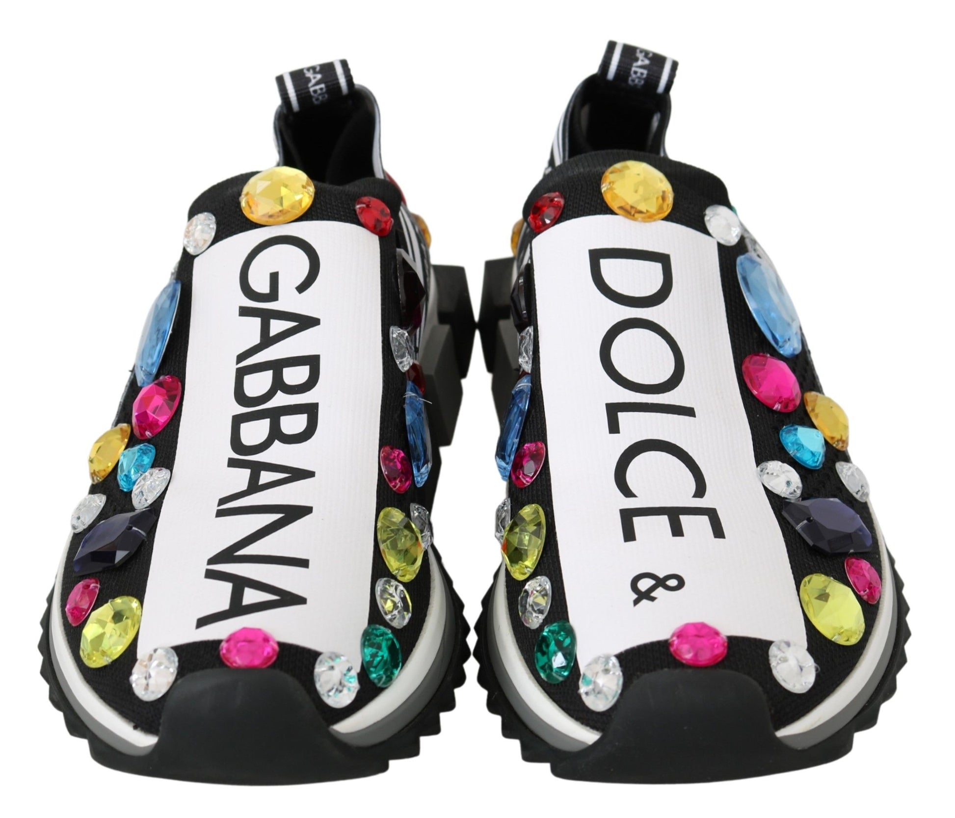 Dolce & Gabbana Black Low Top Sneakers for Women detail view