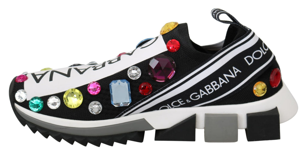 Dolce & Gabbana Black Low Top Sneakers for Women additional view