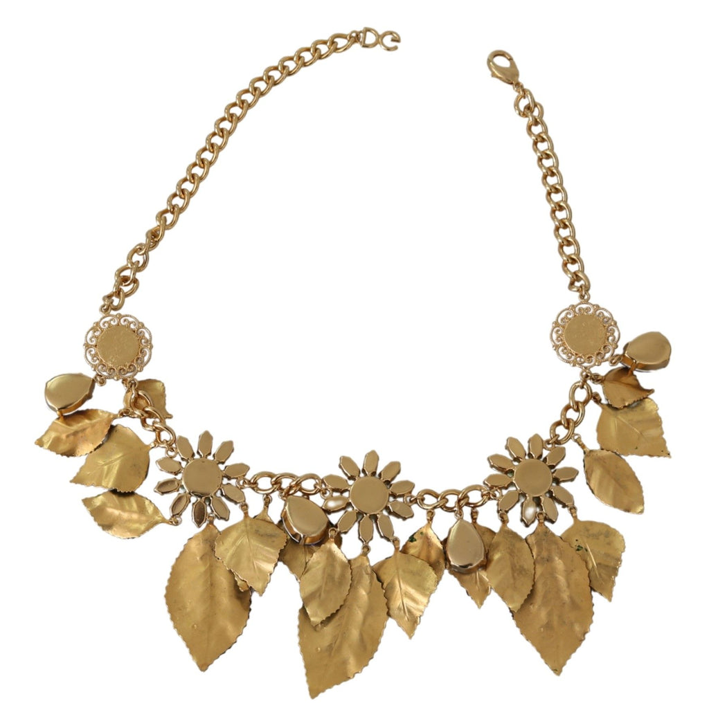 Dolce & Gabbana Gold Necklaces for Women side view