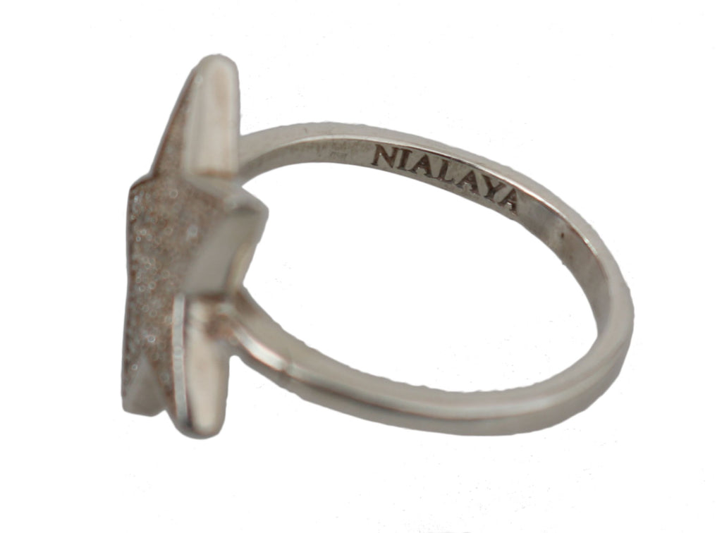 Nialaya Silver Rings for Women detail view