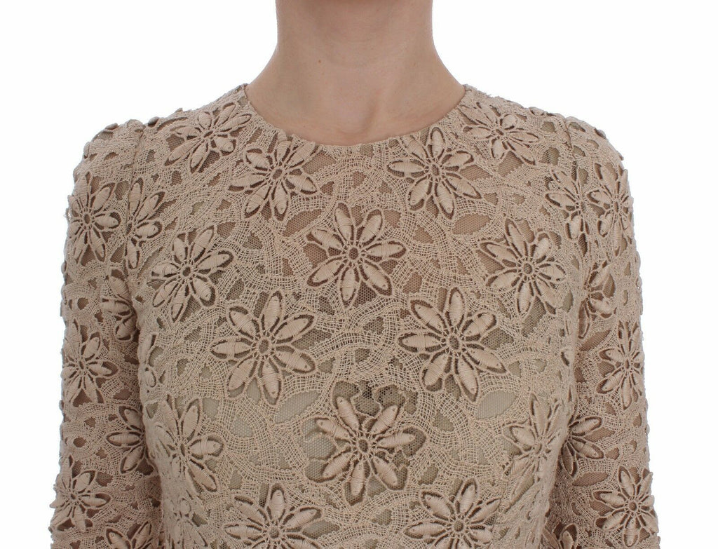 Dolce & Gabbana Beige Long Dress for Women additional view