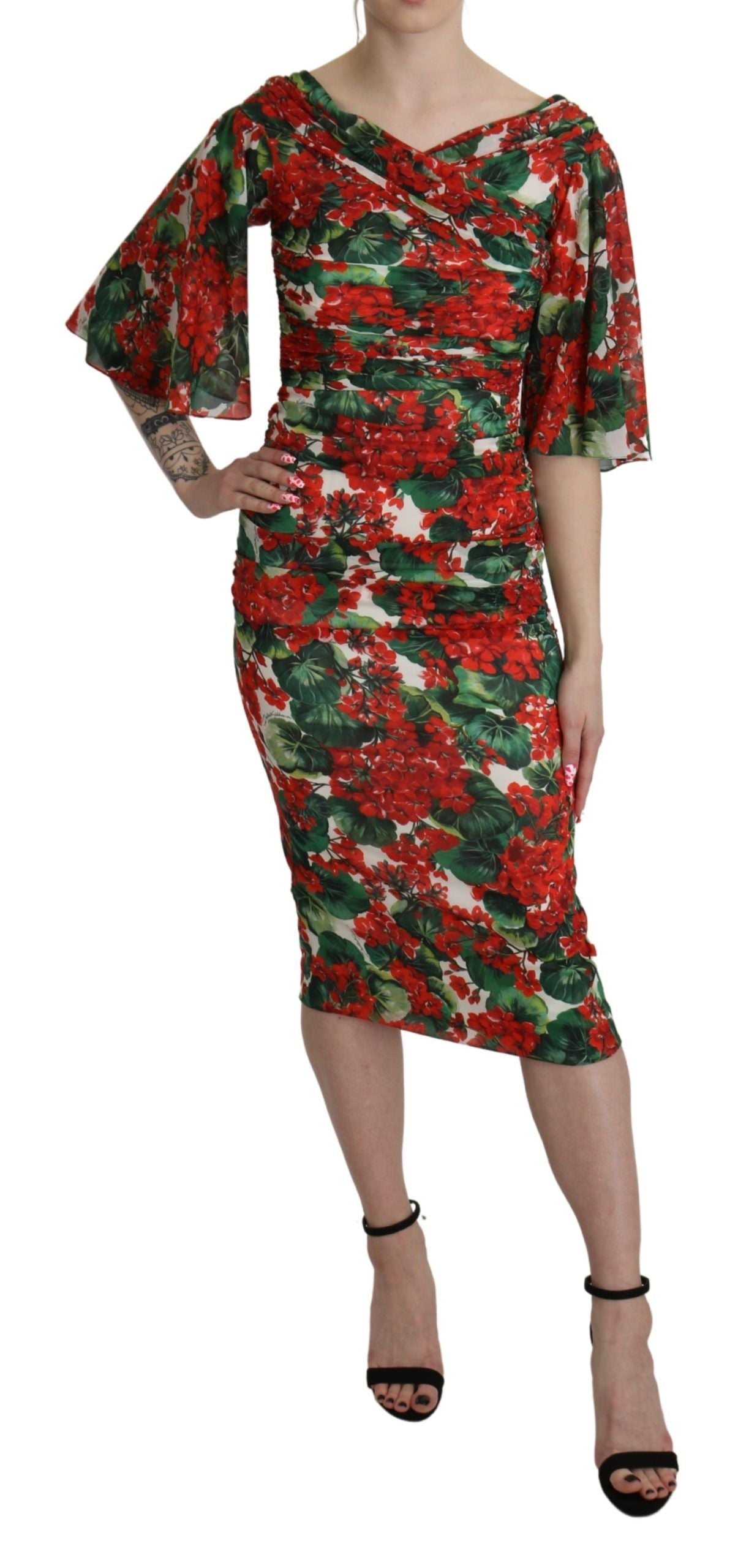 Dolce & Gabbana Multicolor Midi Dress for Women alternate view