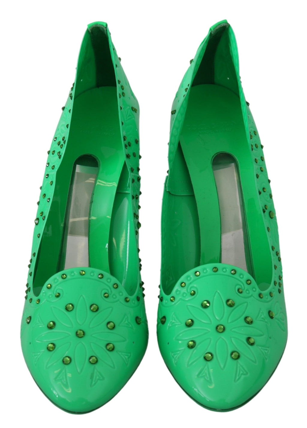 Dolce & Gabbana Green High Heel for Women side view