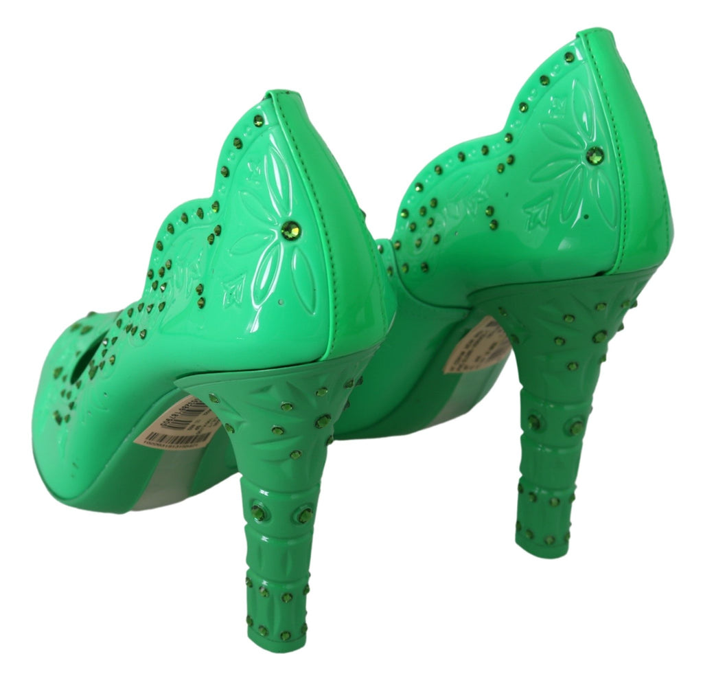 Dolce & Gabbana Green High Heel for Women additional view