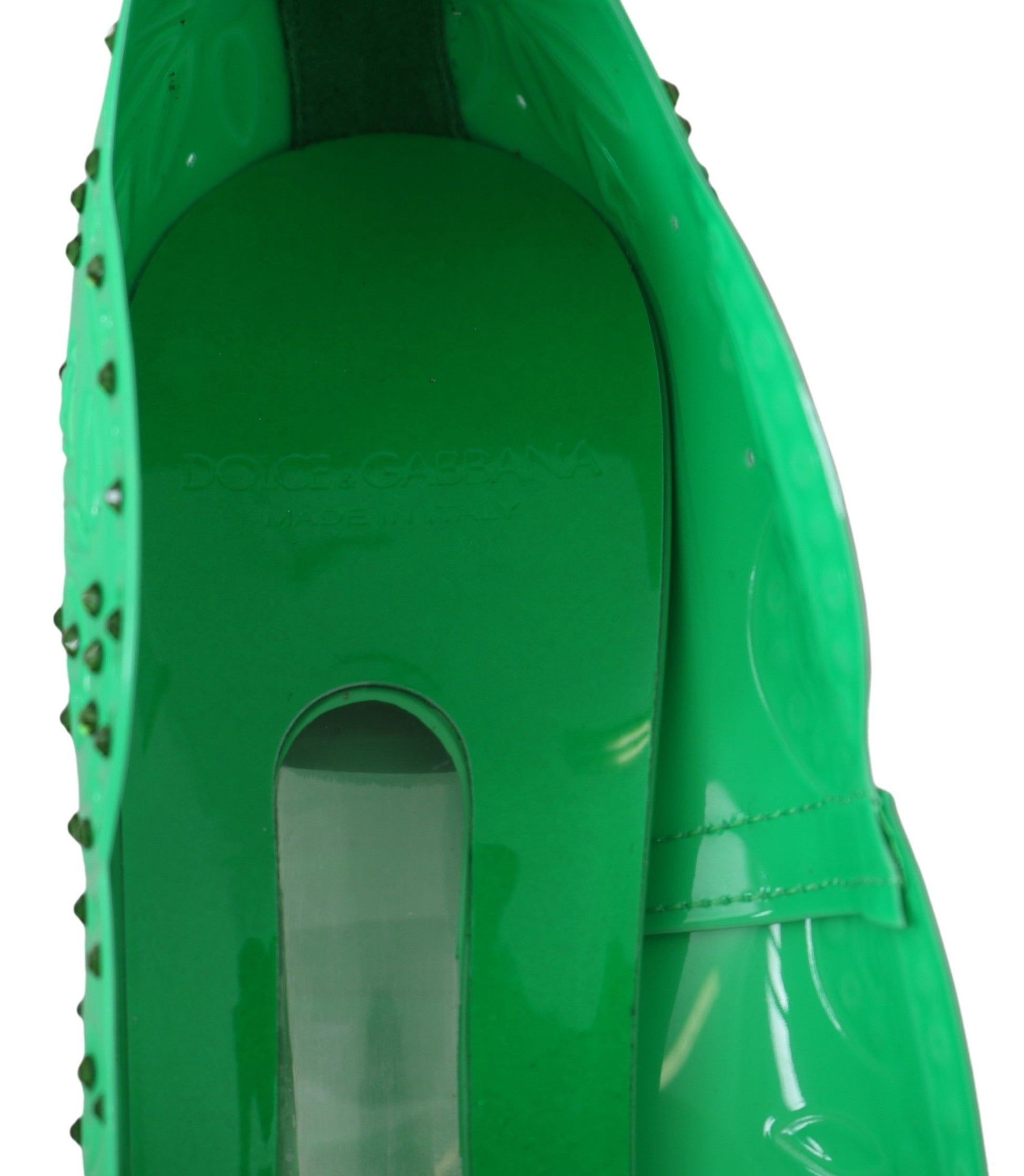 Dolce & Gabbana Green High Heel for Women detail view