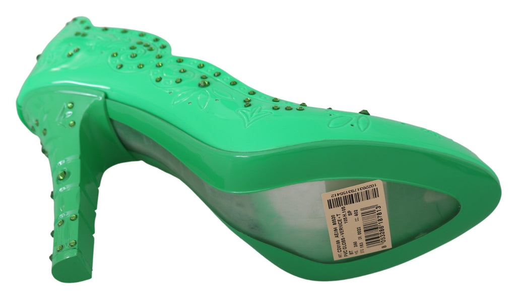 Dolce & Gabbana Green High Heel for Women additional view