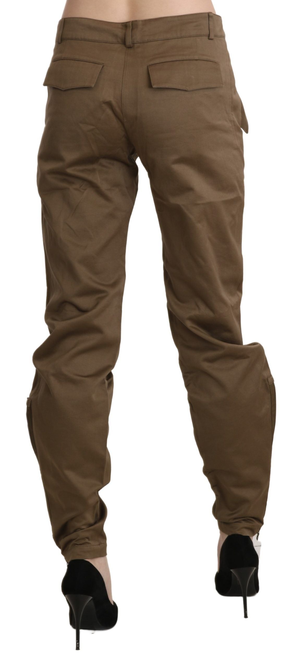 Ermanno Scervino Brown Casual Pants for Women detail view