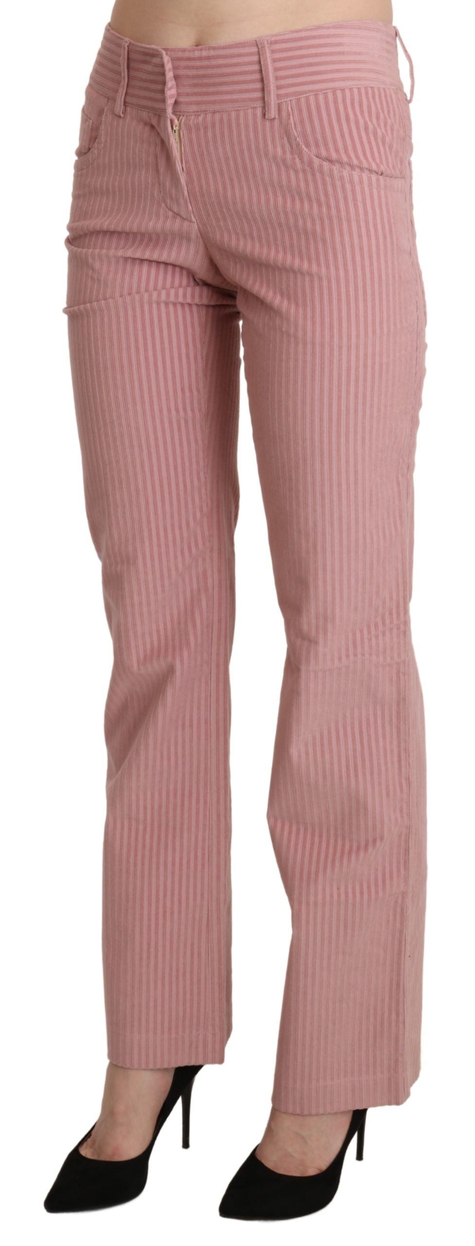 Ermanno Scervino Pink Casual Pants for Women side view