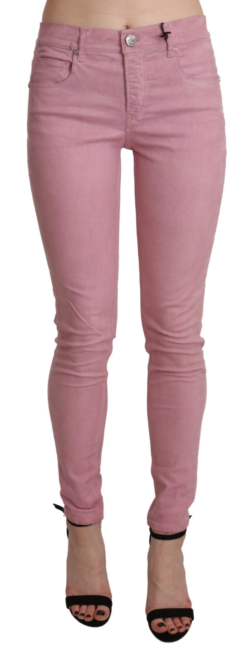 Acht Pink Skinny Jeans for Women