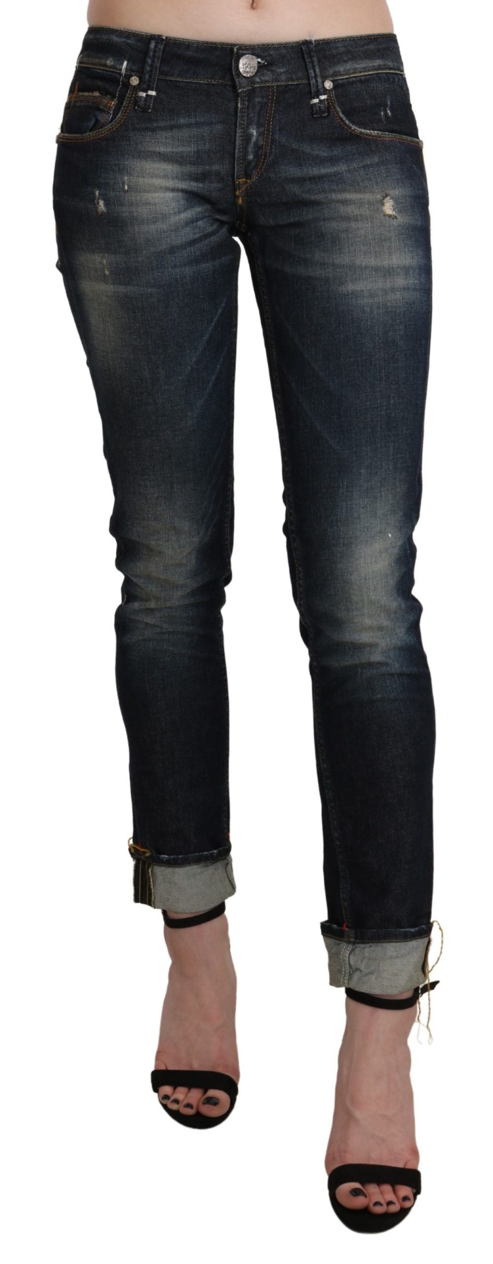 Acht Blue Skinny Jeans for Women