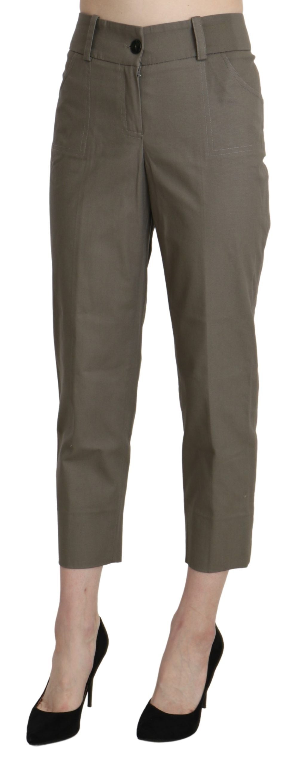 BENCIVENGA Grey Dress Pants for Women alternate view