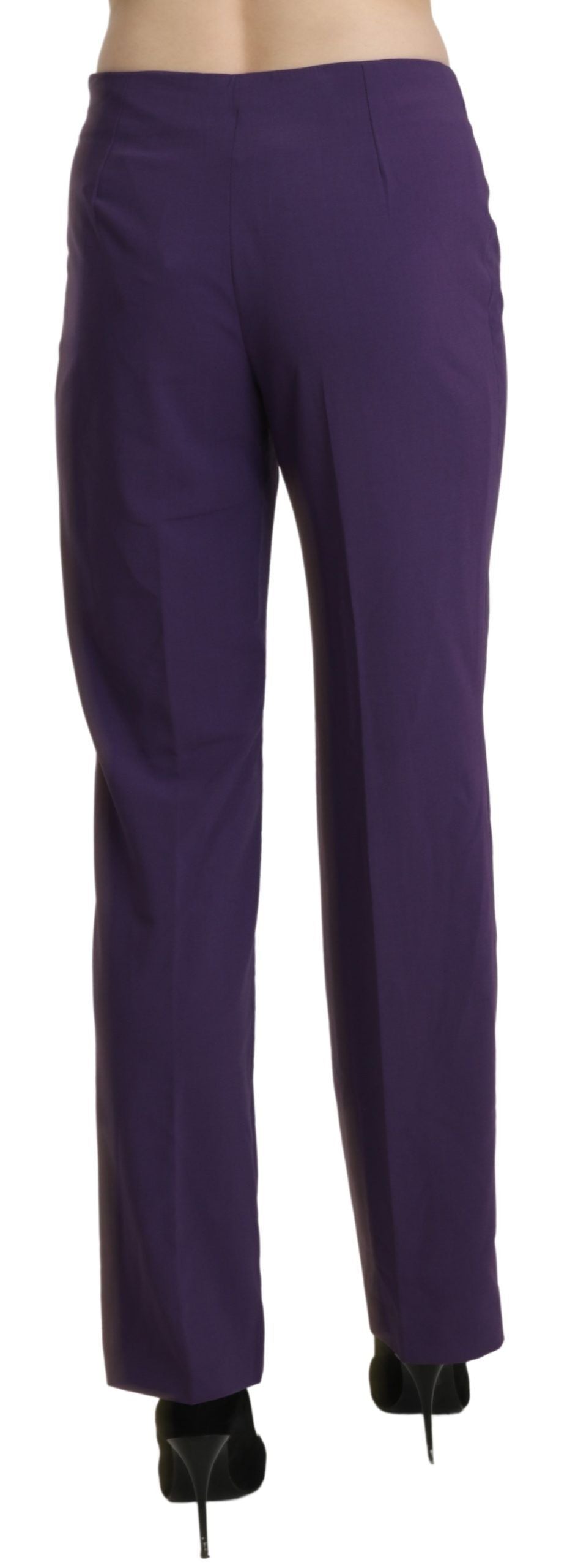 BENCIVENGA Purple Dress Pants for Women detail view