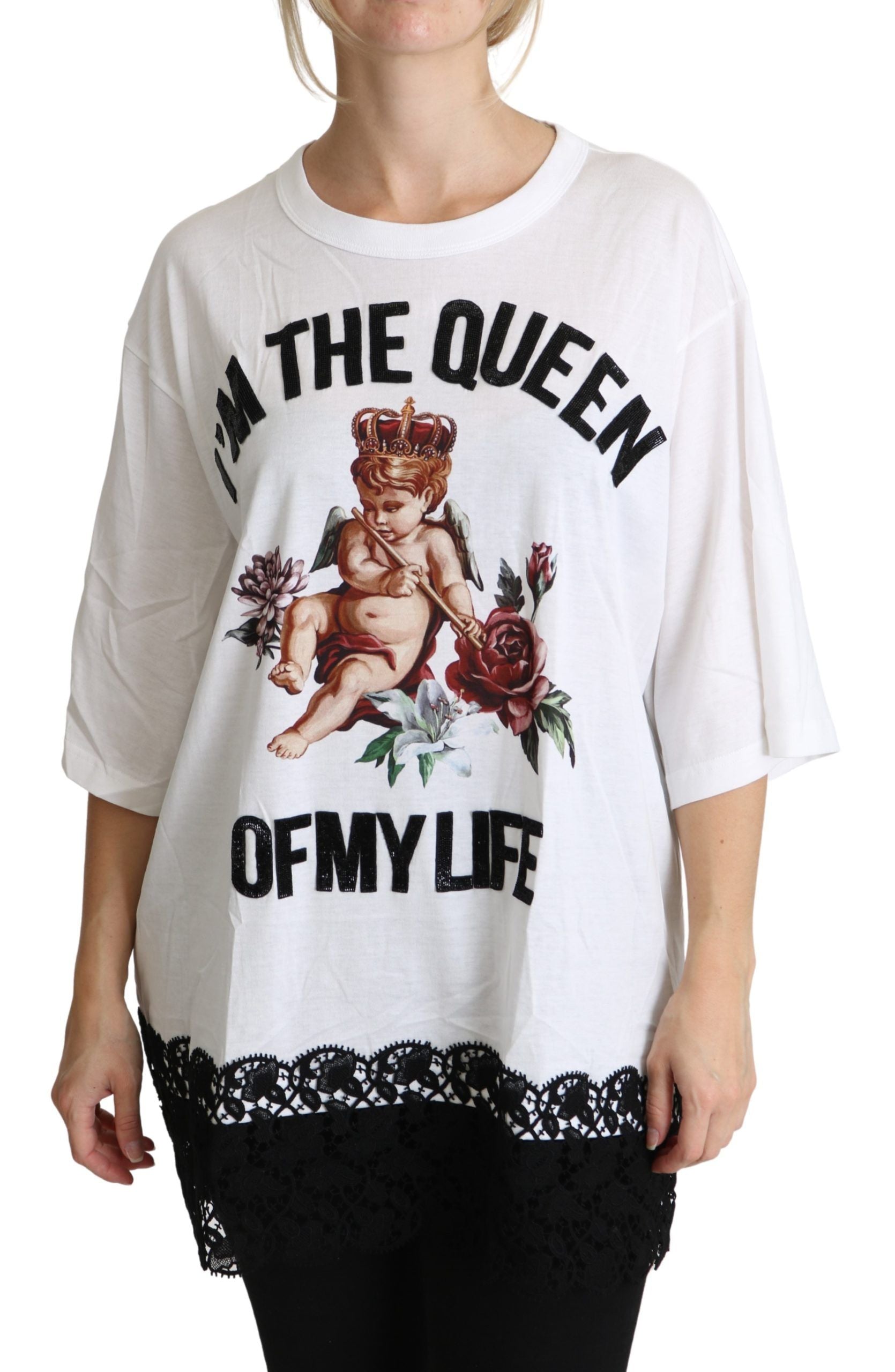 Dolce & Gabbana White T-Shirt for Women