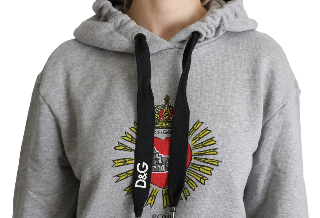 Dolce & Gabbana Grey Hoodie for Women side view