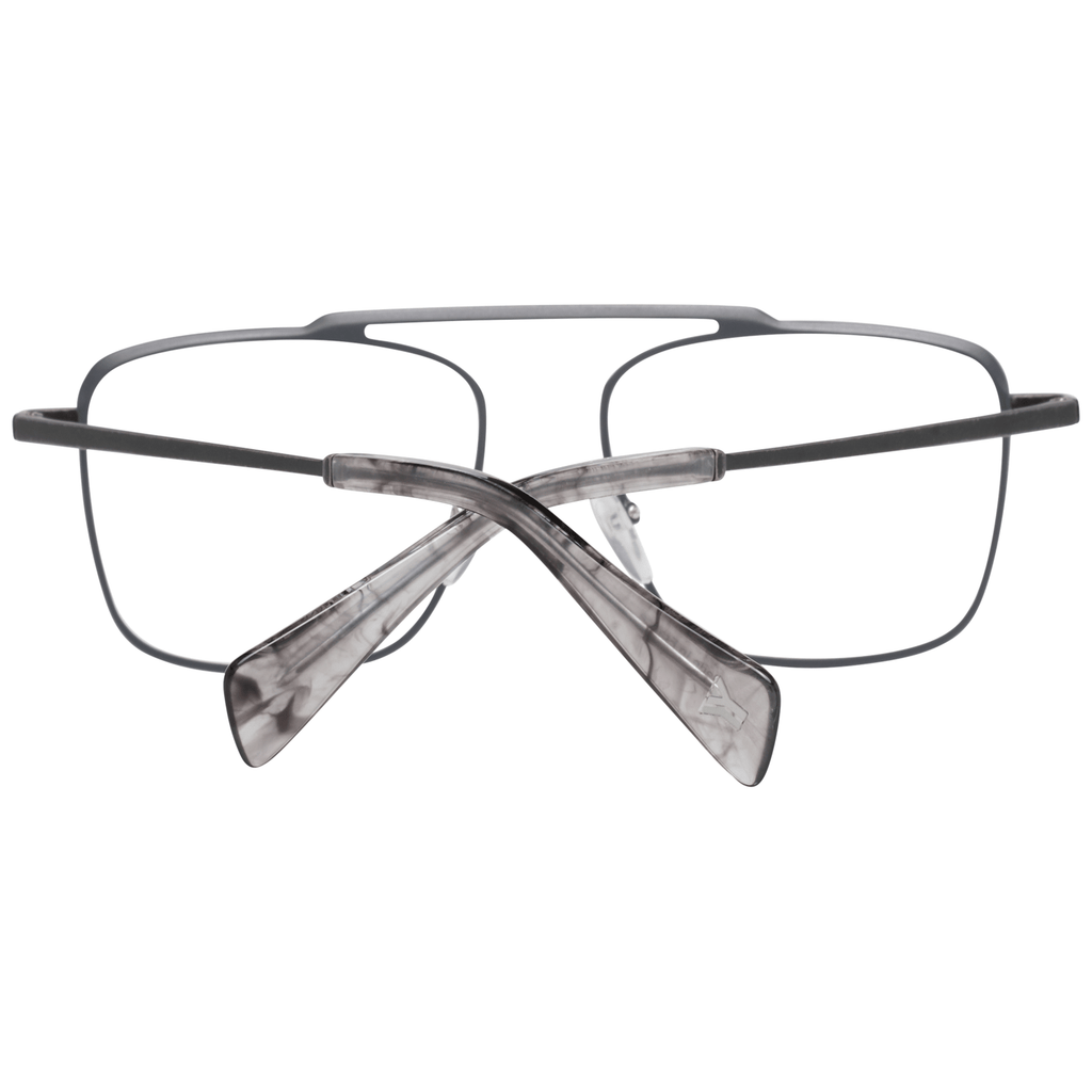 Yohji Yamamoto Grey Glasses Frames for Men detail view