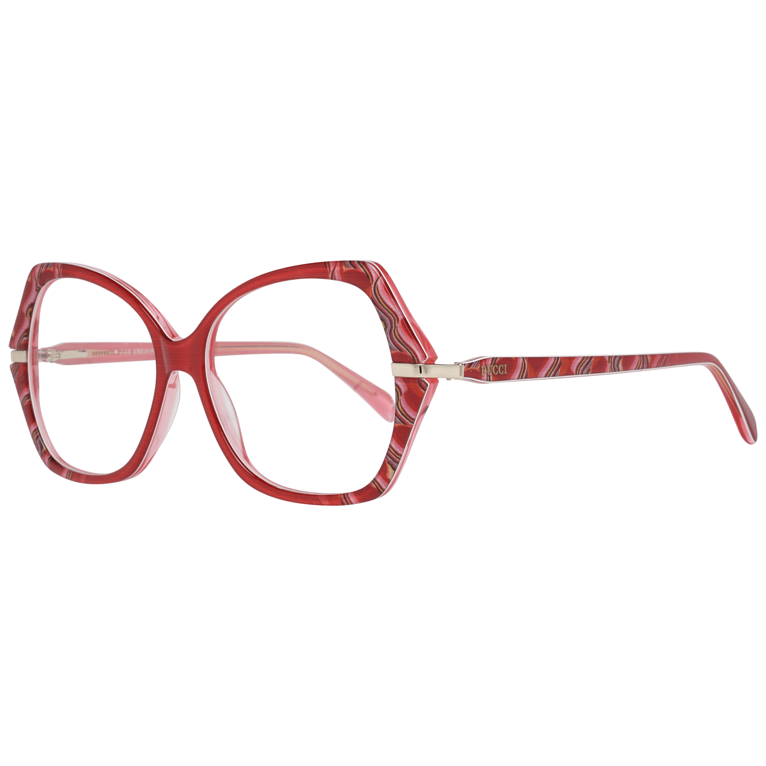 Emilio Pucci Red Glasses Frames for Women