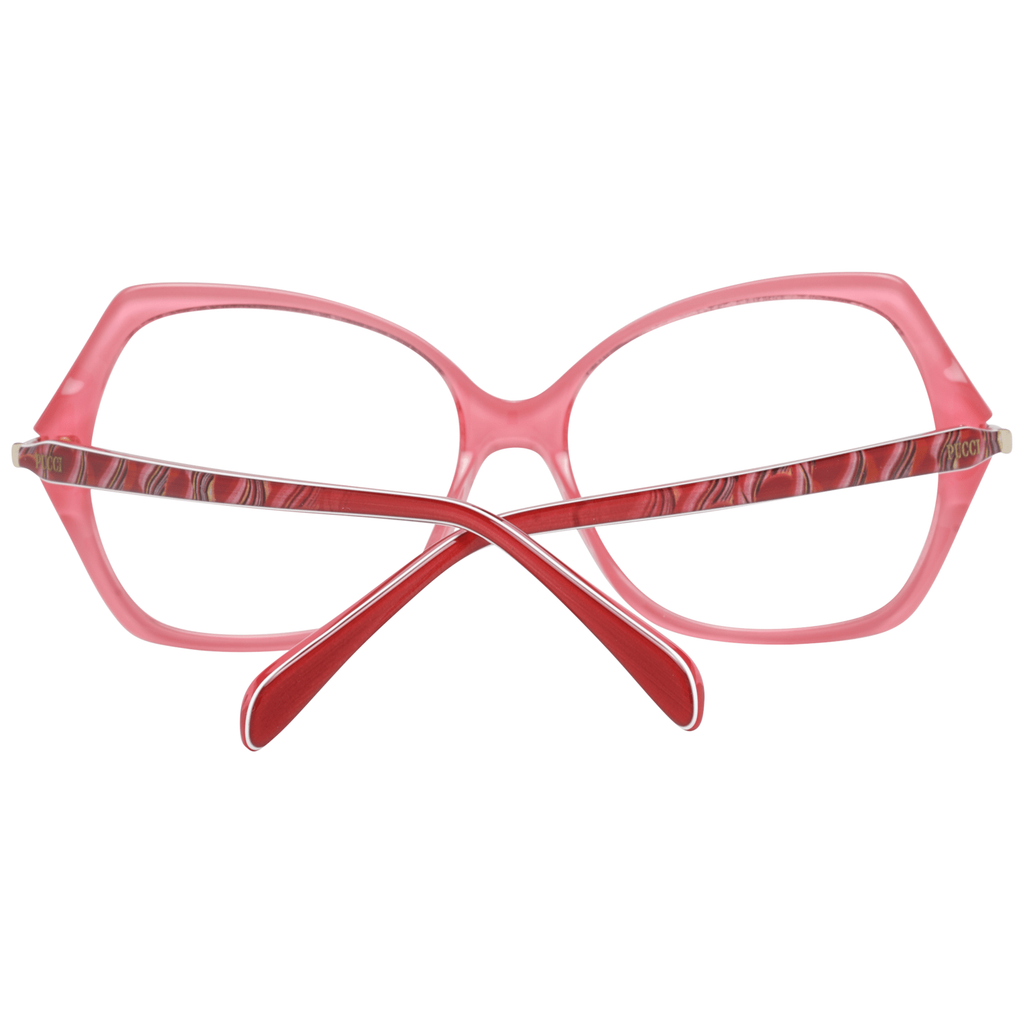 Emilio Pucci Red Glasses Frames for Women detail view