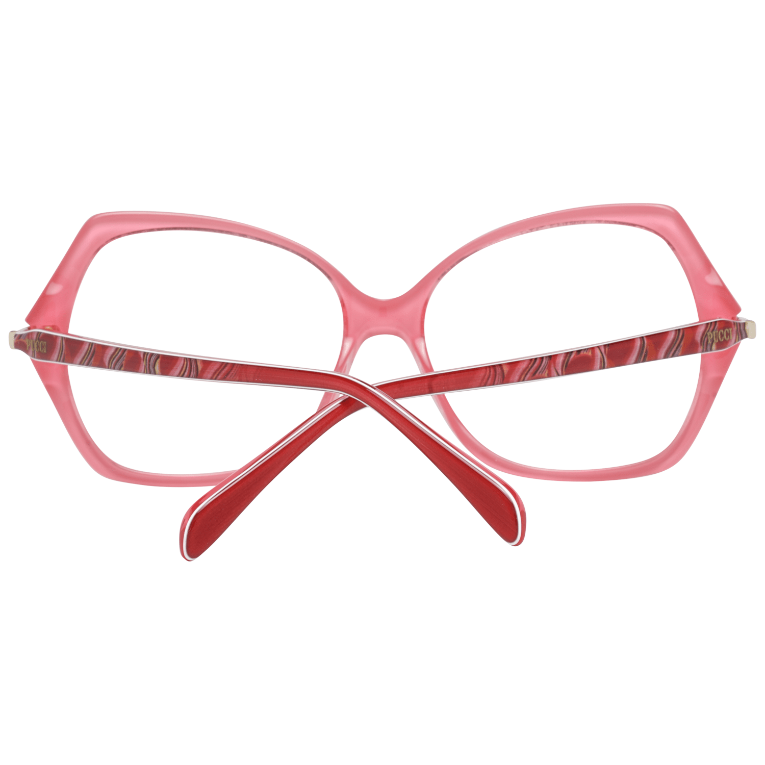 Emilio Pucci Red Glasses Frames for Women detail view