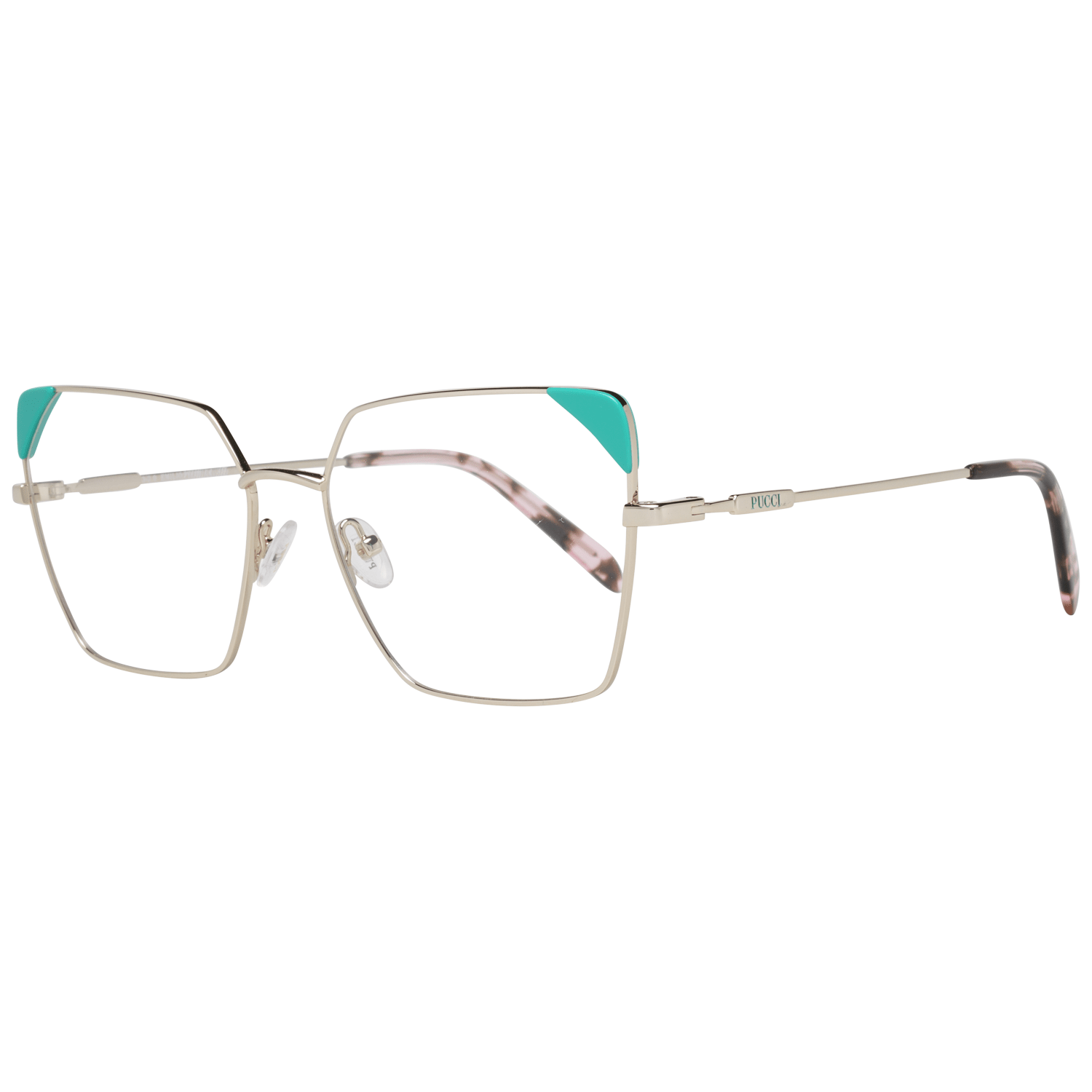 Emilio Pucci Gold Sunglasses for Women