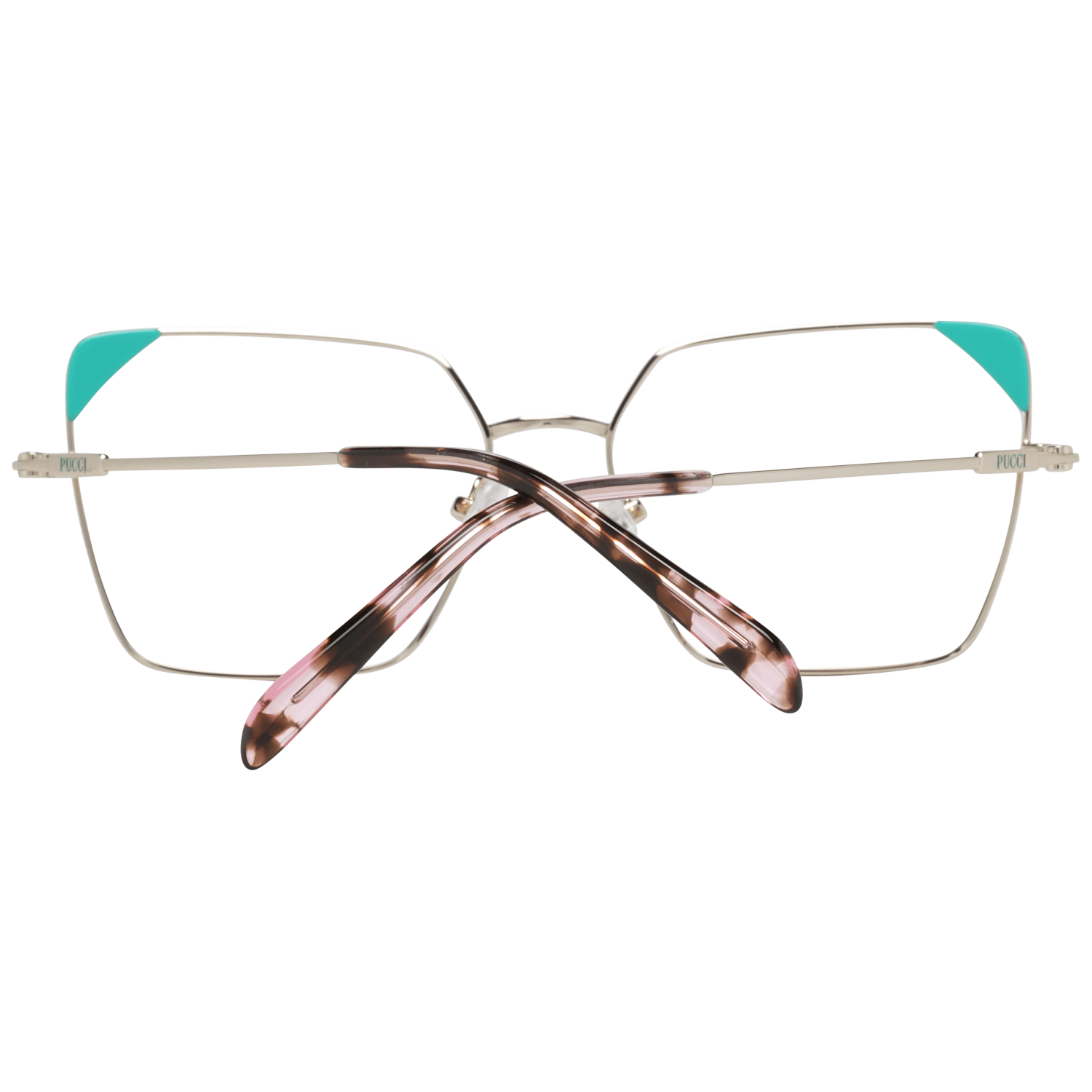 Emilio Pucci Gold Sunglasses for Women detail view