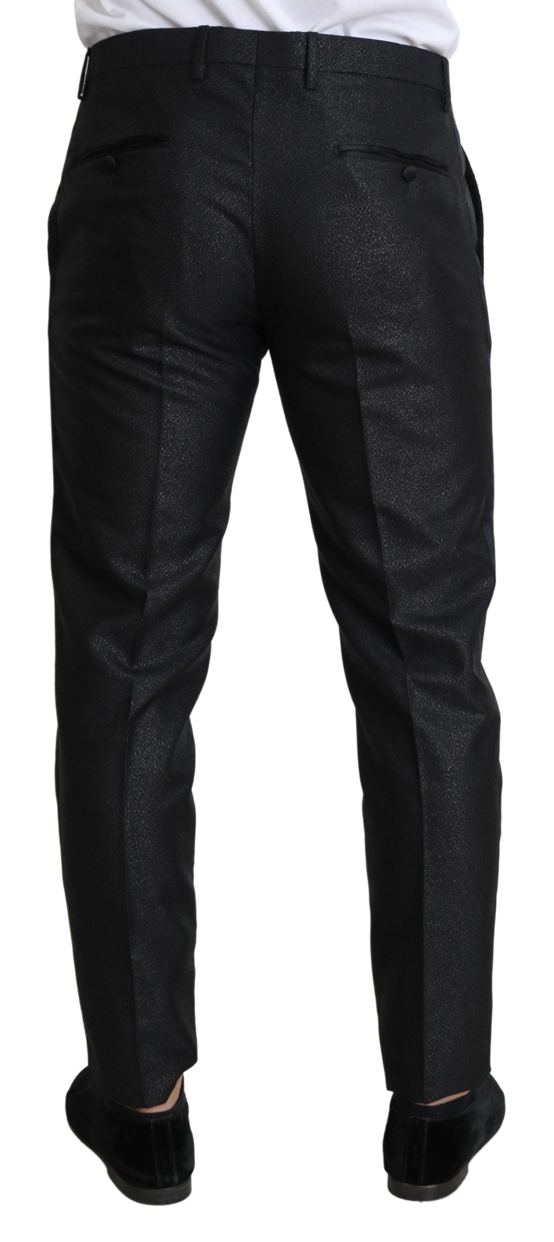 Dolce & Gabbana Black Dress Pants for Men detail view