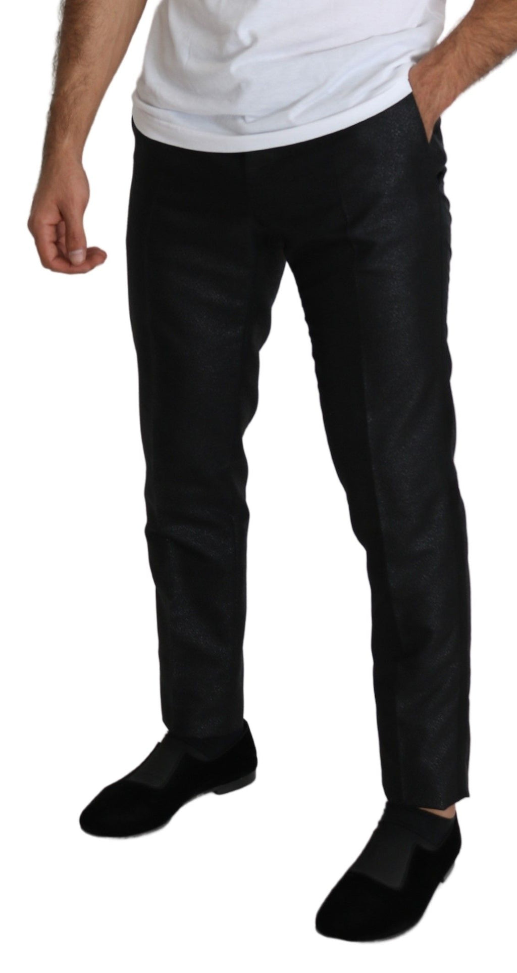 Dolce & Gabbana Black Dress Pants for Men additional view
