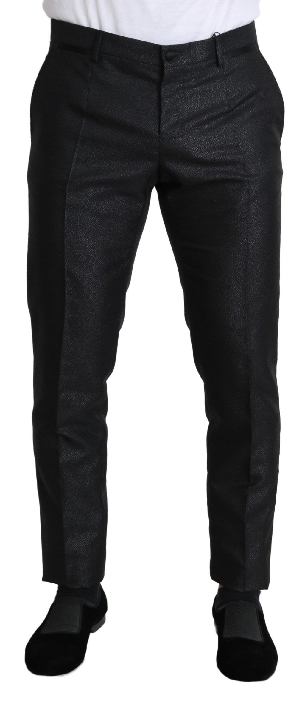 Dolce & Gabbana Black Dress Pants for Men