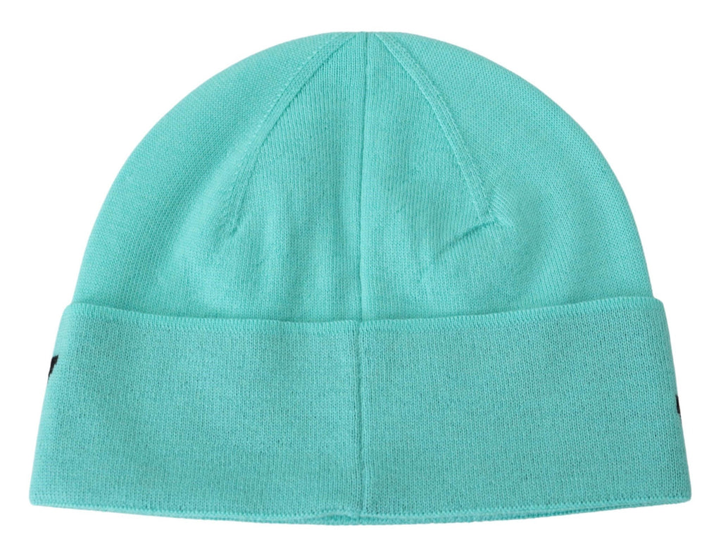 Givenchy Grüne Wollmütze Unisex Logo Mütze