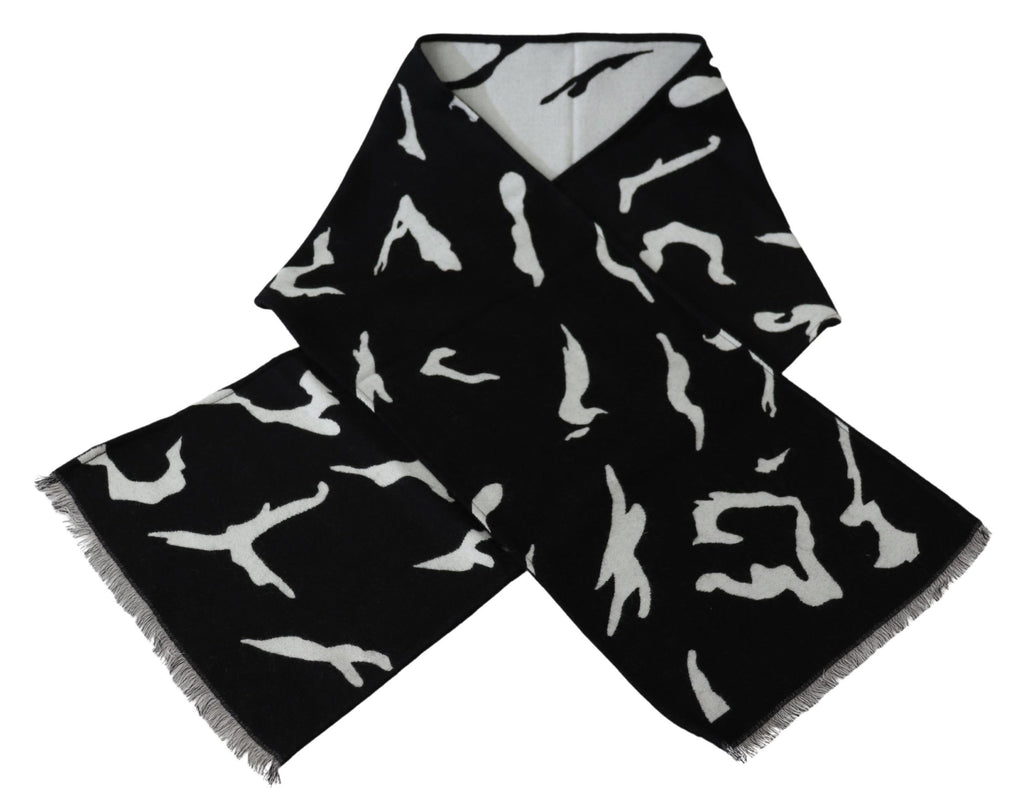 Givenchy Black Scarf for Women side view