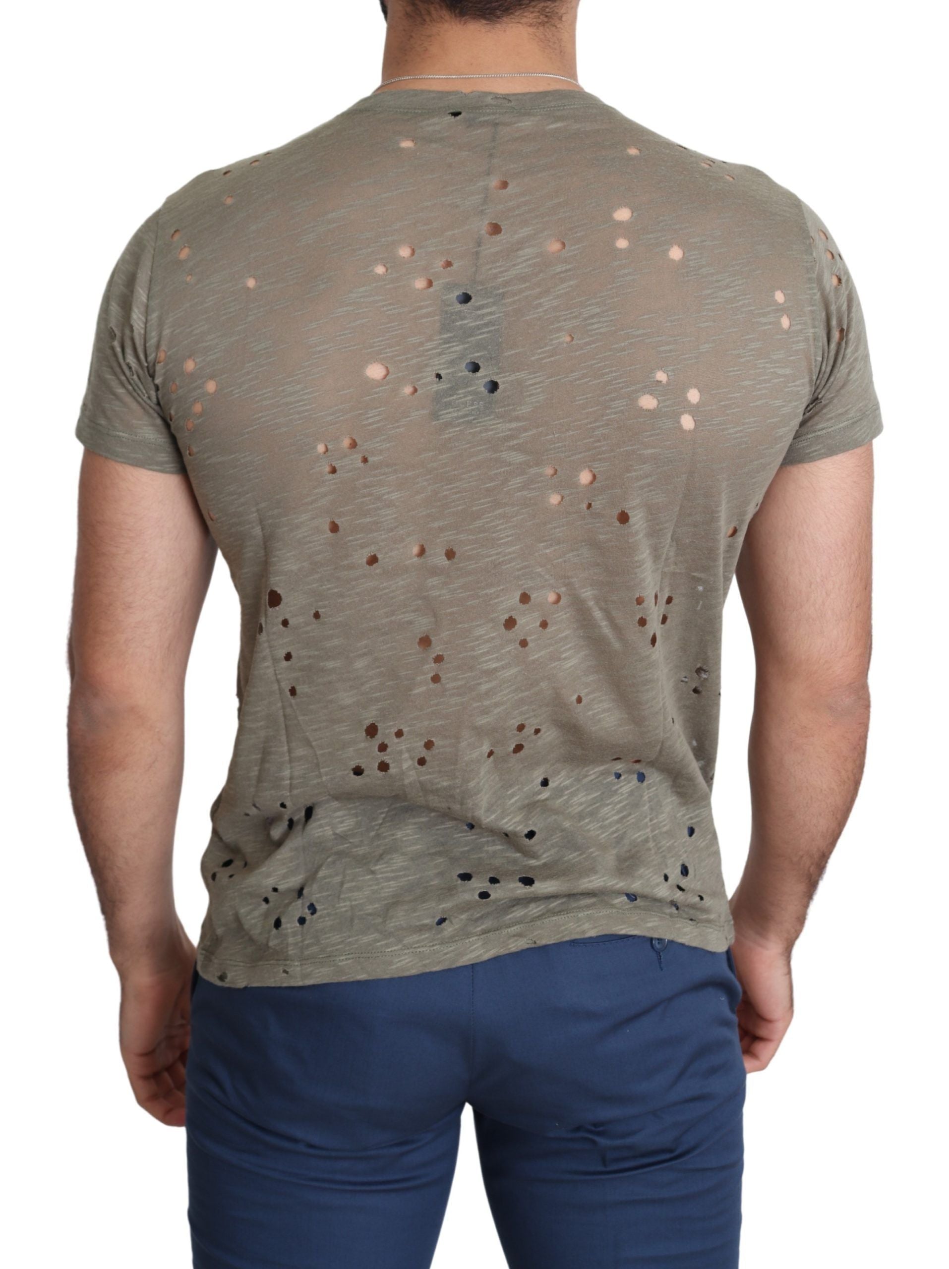 Guess Brown T-Shirt for Men detail view
