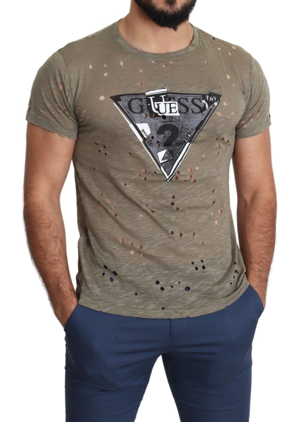 Guess Brown T-Shirt for Men additional view