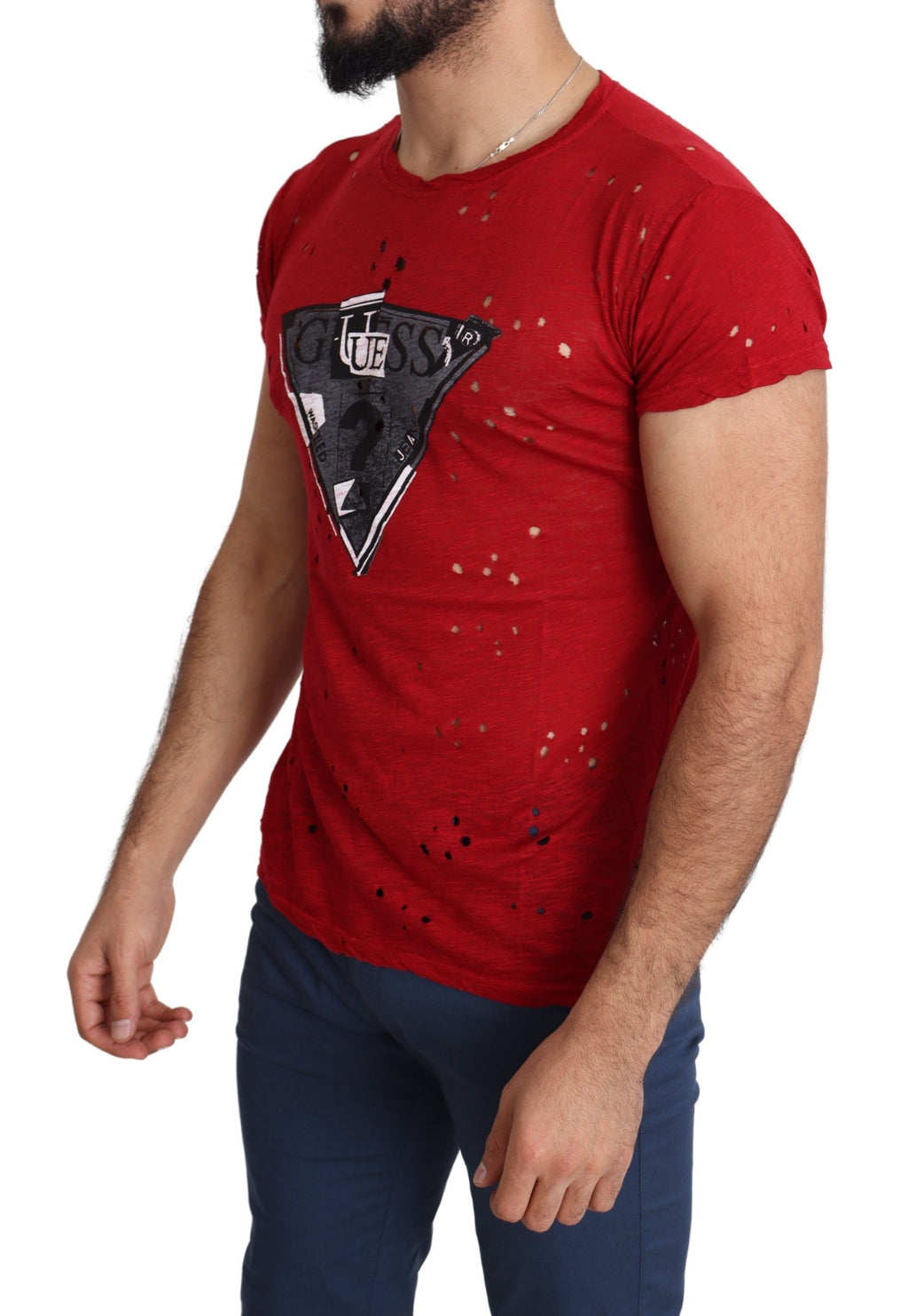 Guess Red T-Shirt for Men alternate view