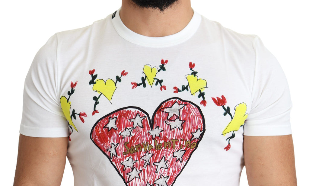 Dolce & Gabbana White T-Shirt for Men side view