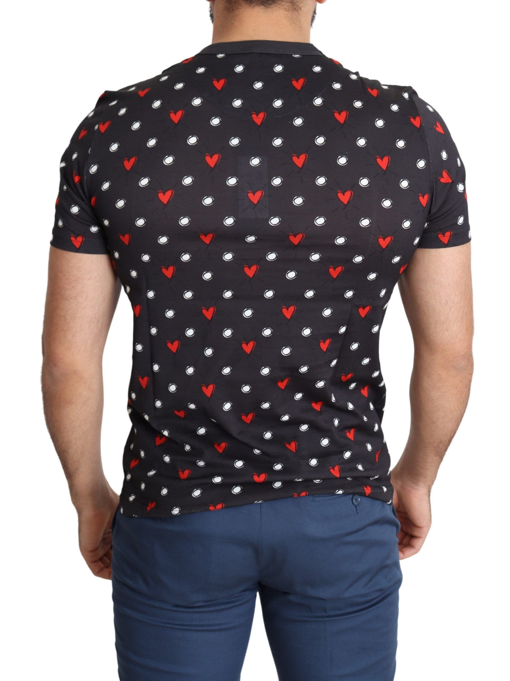 Dolce & Gabbana Grey T-Shirt for Men side view