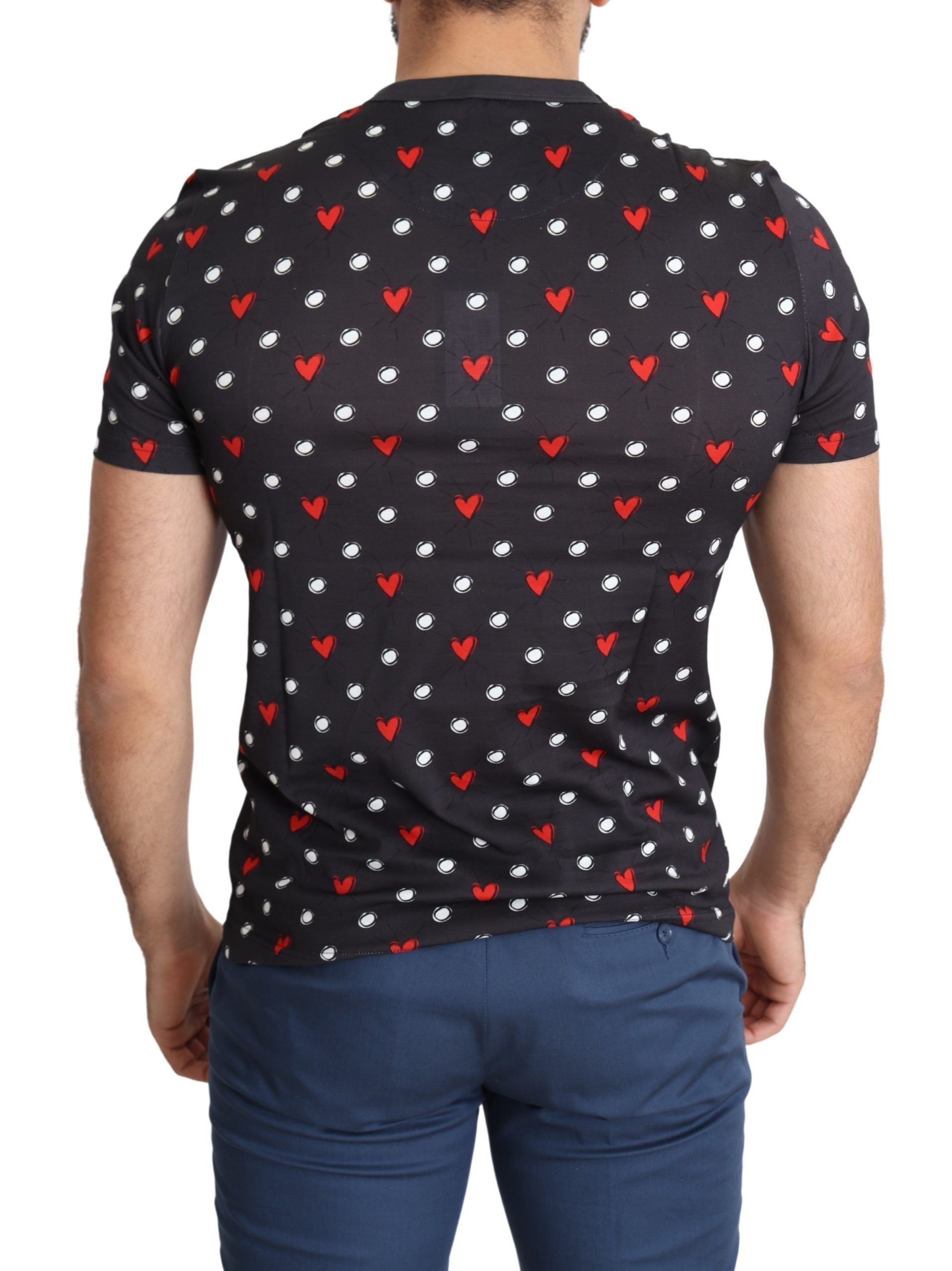 Dolce & Gabbana Grey T-Shirt for Men side view