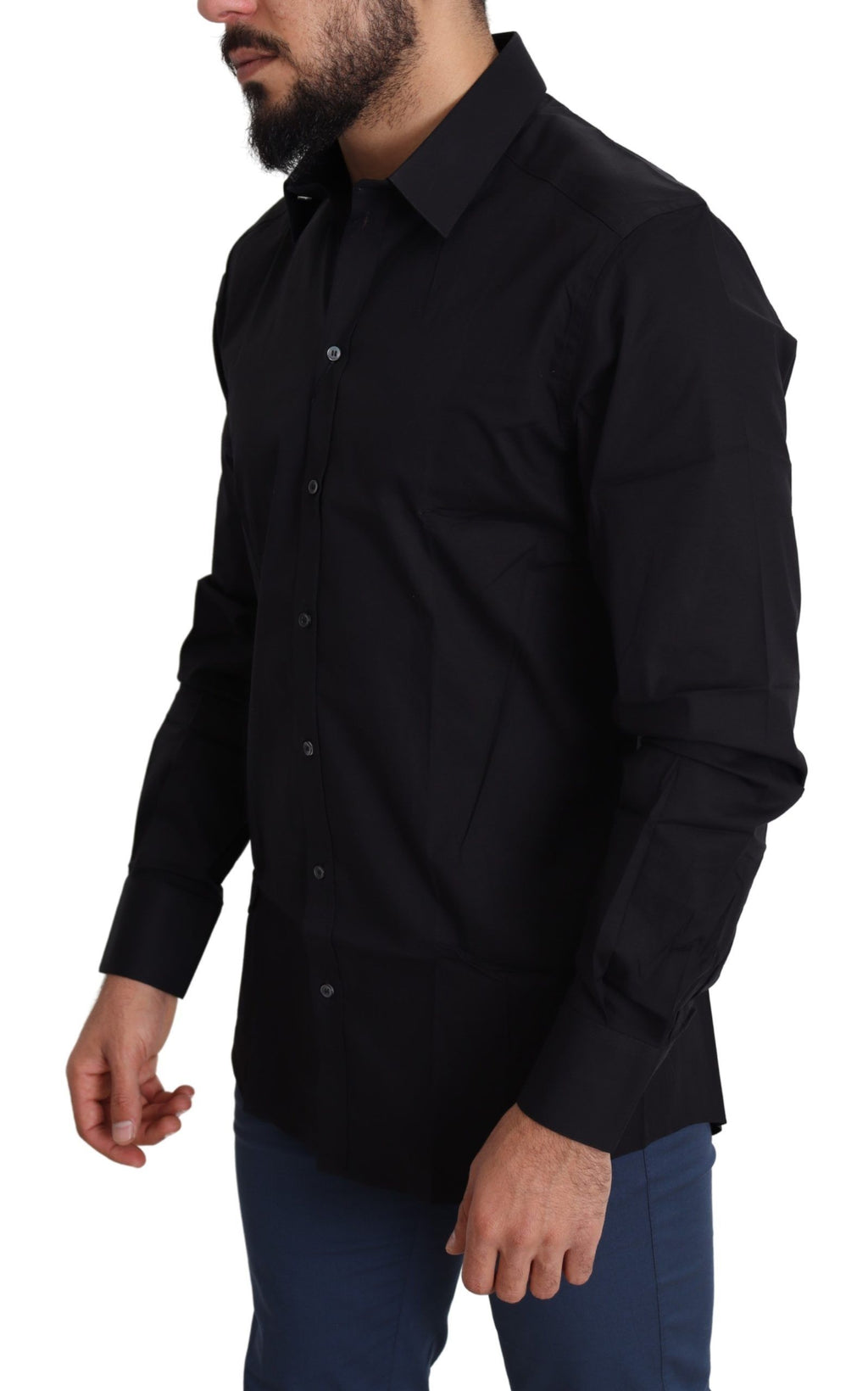 Dolce & Gabbana Black Dress Shirt for Men alternate view