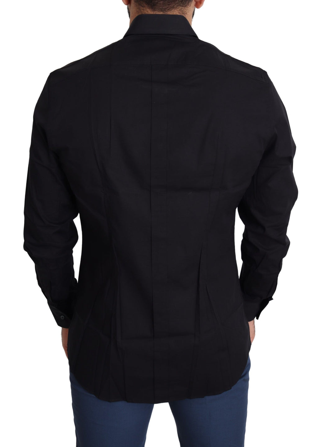 Dolce & Gabbana Black Dress Shirt for Men detail view