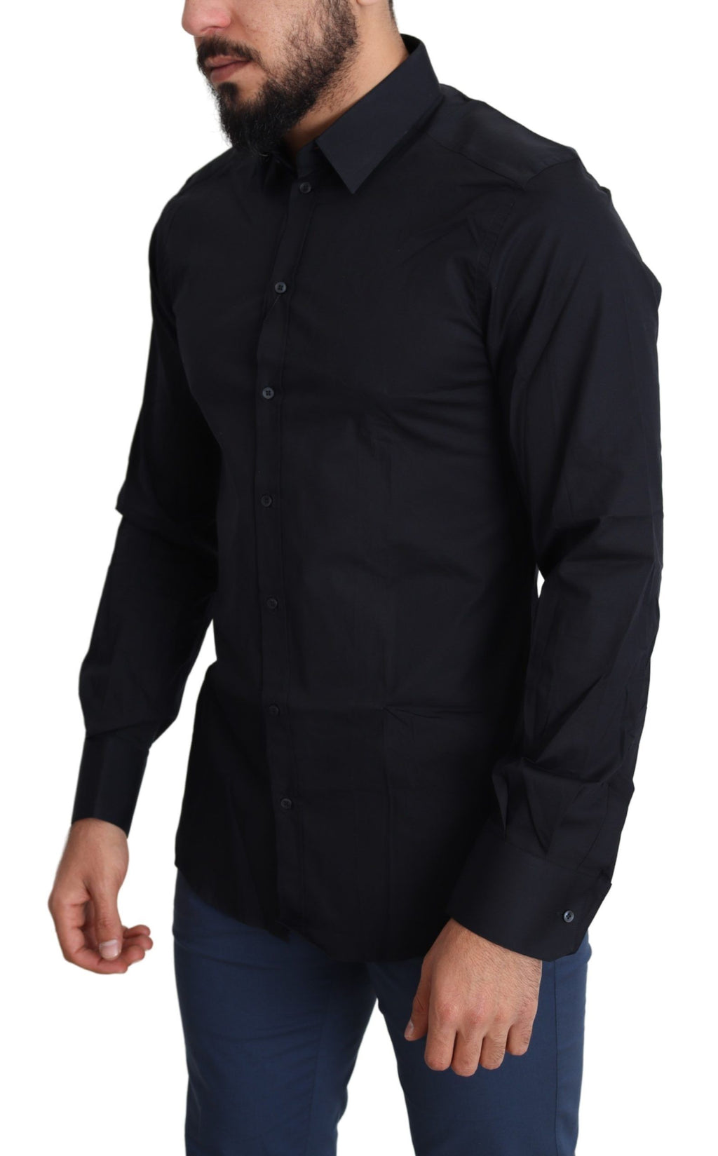 Dolce & Gabbana Black Dress Shirt for Men additional view