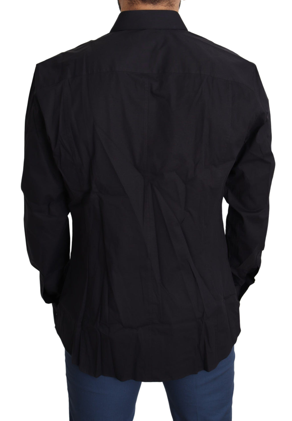 Dolce & Gabbana Black Dress Shirt for Men detail view
