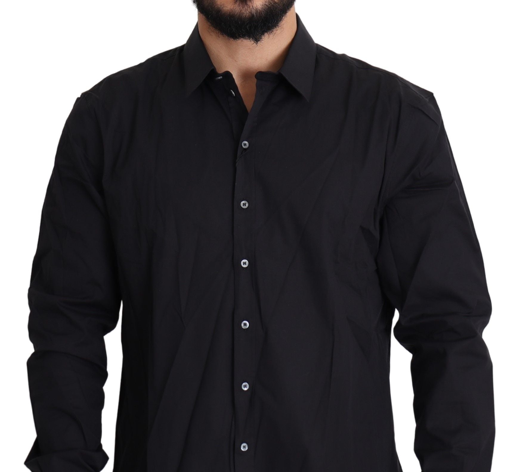 Dolce & Gabbana Black Dress Shirt for Men additional view