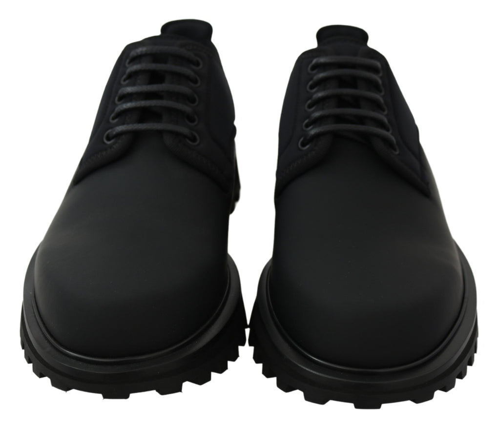 Dolce & Gabbana Black Oxfords And Derbies for Men side view