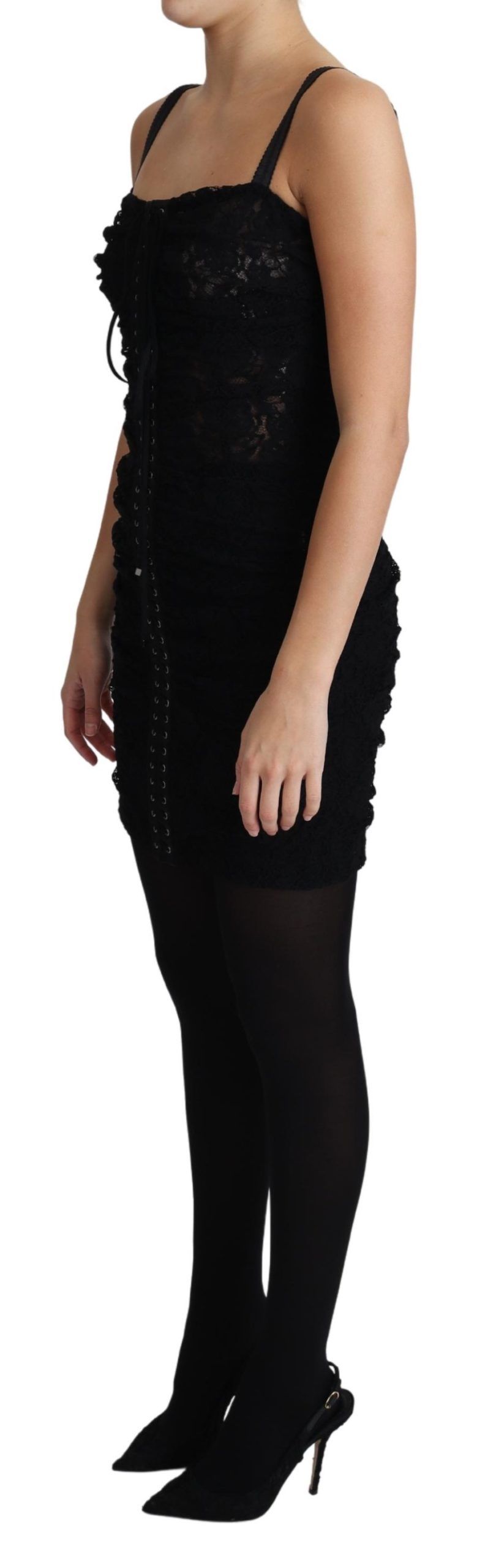 Dolce & Gabbana Black Short for Women side view