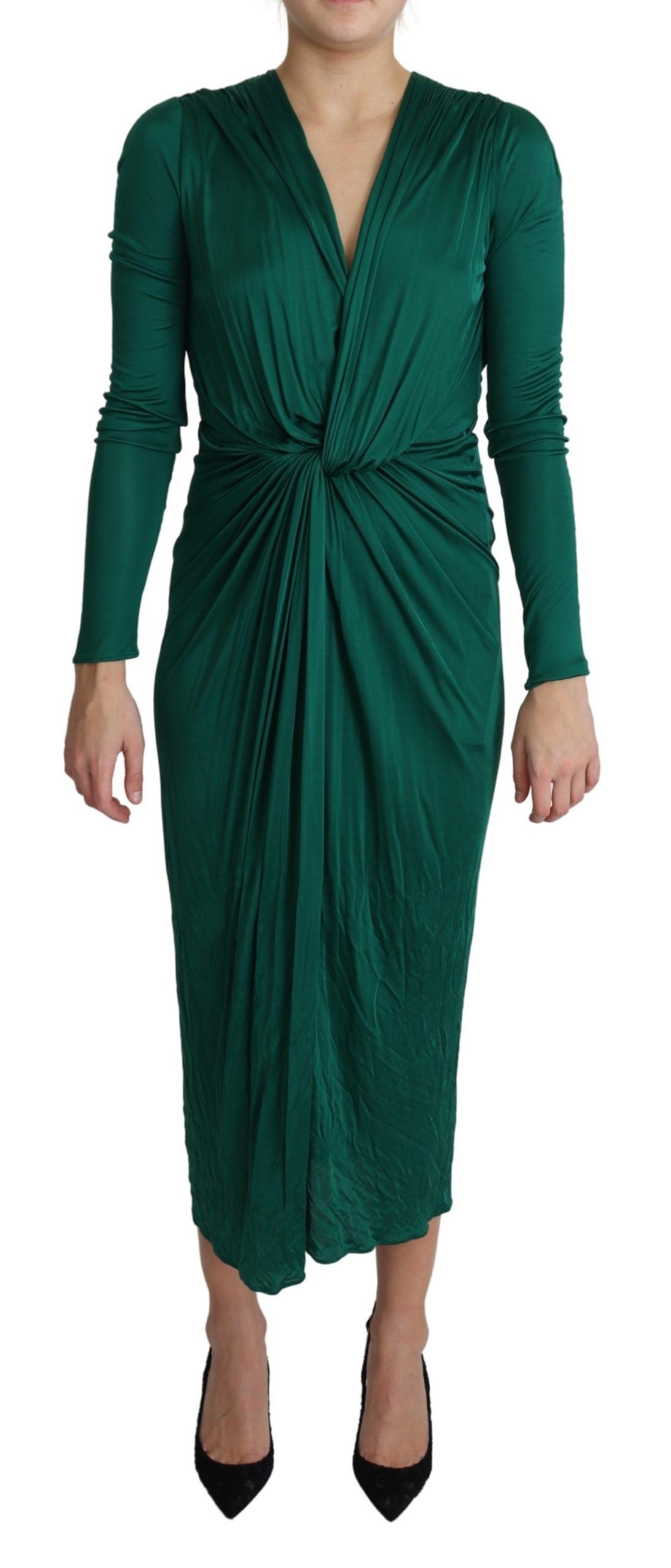 Dolce & Gabbana Green Long Dress for Women