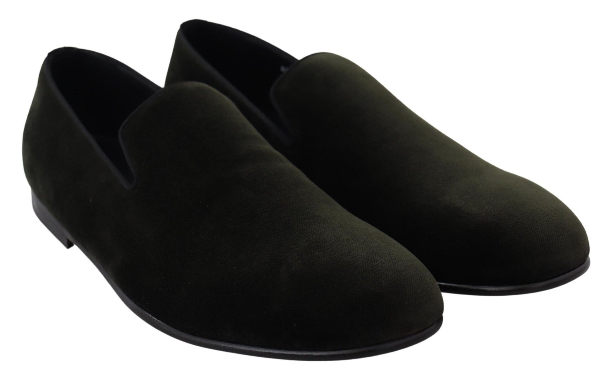 Dolce & Gabbana Green Slip On Loafers for Men additional view