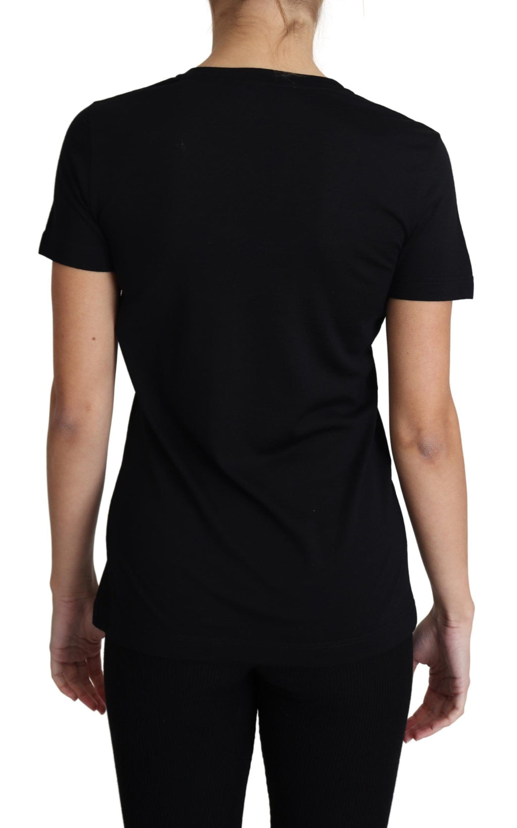 Dolce & Gabbana Black T-Shirt for Women alternate view