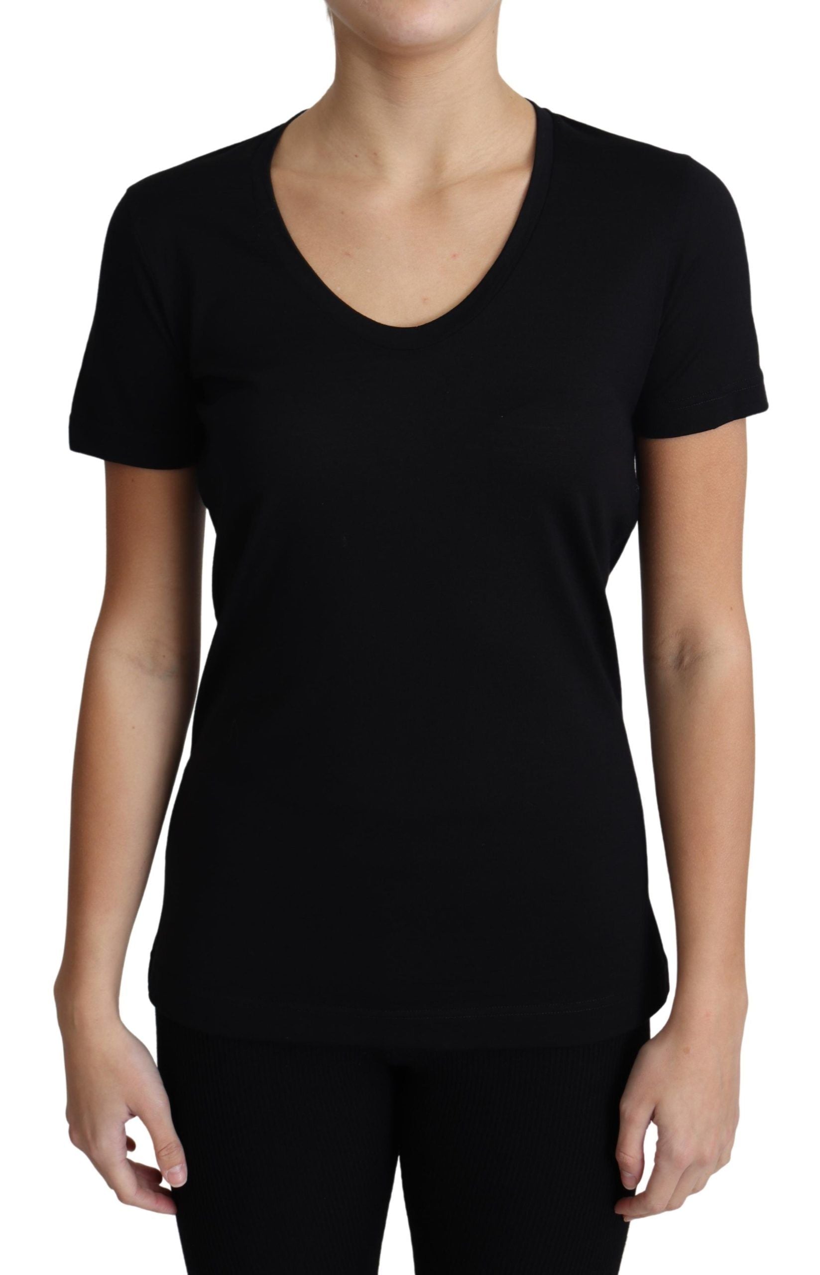 Dolce & Gabbana Black T-Shirt for Women