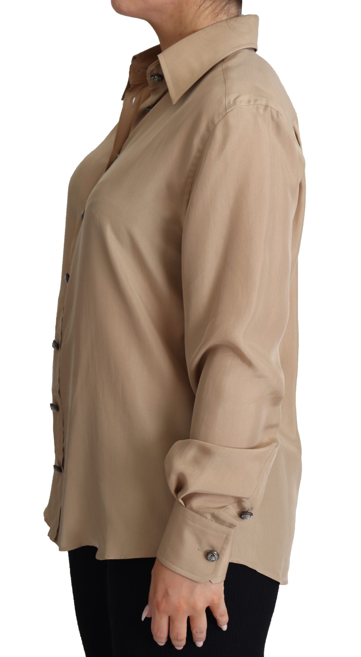 Dolce & Gabbana Beige Blouse for Women side view
