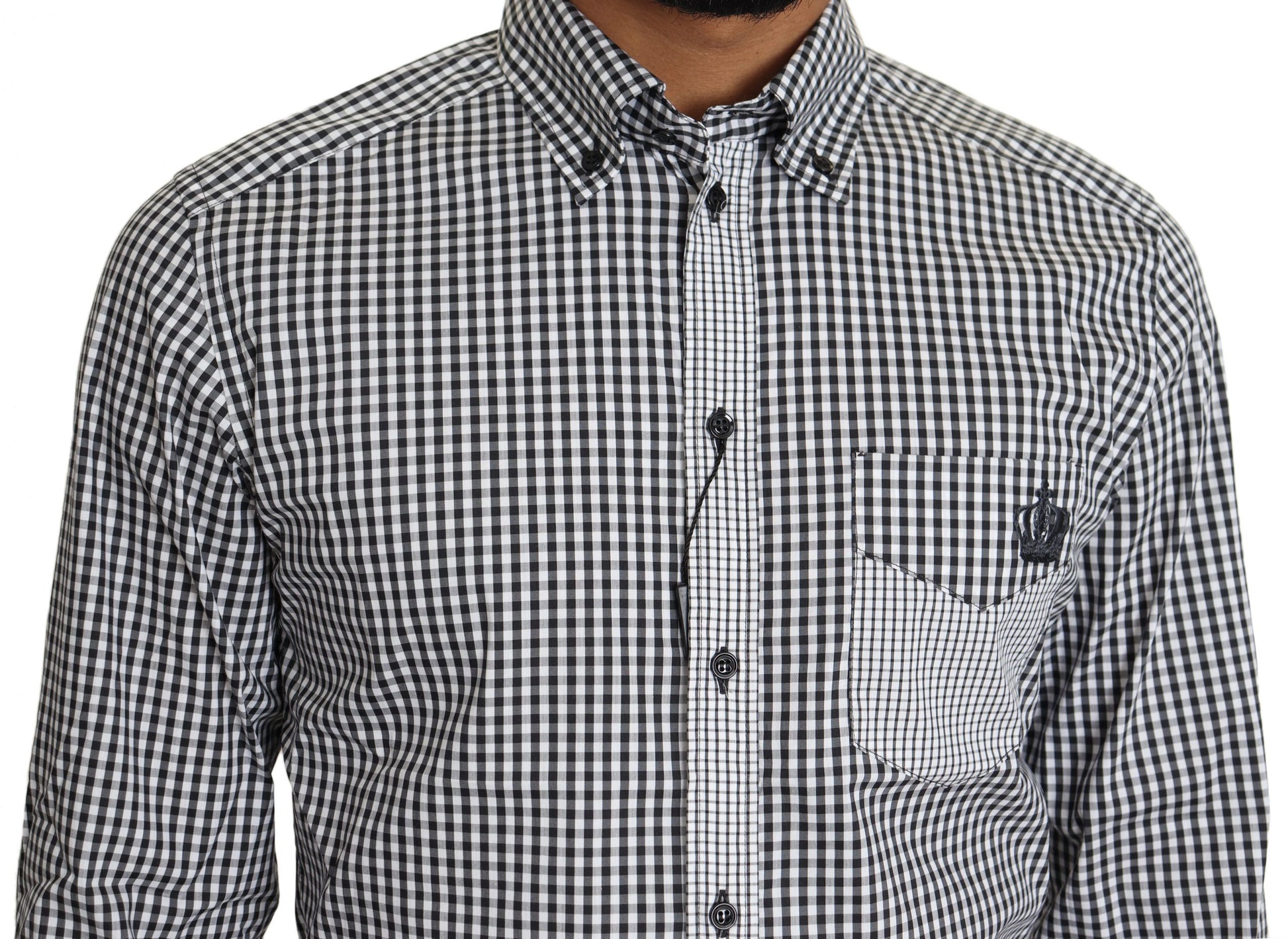 Dolce & Gabbana Black Dress Shirt for Men detail view